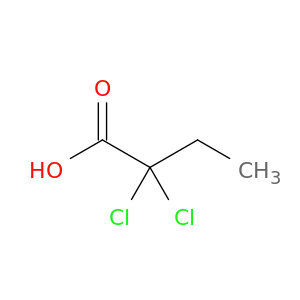 Butanoic acid,2,2-dichloro-