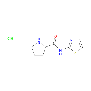 2-吡咯烷烃羧酰胺,N-2-噻唑基-,盐酸盐(1：1)