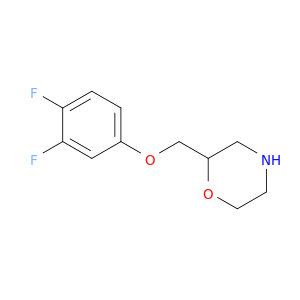 2-(3,4-Difluorophenoxymethyl)morpholine