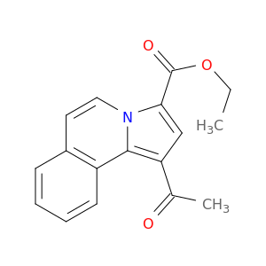 Pyrrolo[2,1-a]isoquinoline-3-carboxylic acid, 1-acetyl-, ethyl ester