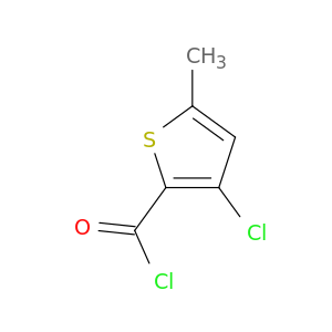 2-Thiophenecarbonylchloride, 3-chloro-5-methyl-