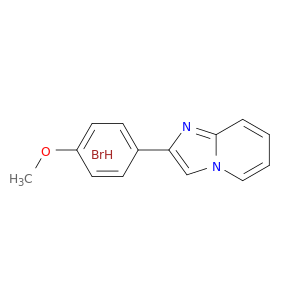 咪唑[1,2-A]吡啶,2-(4-甲氧基苯基)-,氢溴酸盐(1:?)