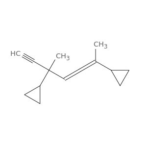 Cyclopropane, 1,1'-(4-ethynyl-1,4-dimethyl-1,2-butadiene-1,4-diyl)bis-