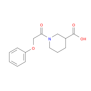 1-(2-PHenoxyacetyl)piperidine-3-carboxylic acid