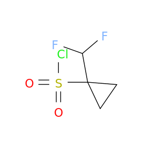 1-(Difluoromethyl)cyclopropanesulfonyl Chloride