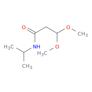 Propanamide, 3,3-dimethoxy-N-(1-methylethyl)-