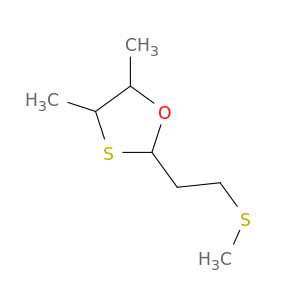 4,5-DIMETHYL-2-(2-(METHYLTHIO)ETHYL)-1,3-OXATHIOLANE