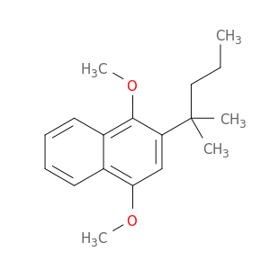 Naphthalene, 2-tert-hexyl-1,4-dimethoxy-