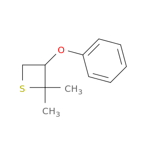 Thietane, 2,2-dimethyl-3-phenoxy-