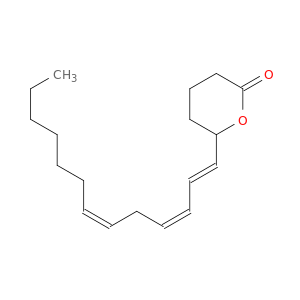 2H-Pyran-2-one, tetrahydro-6-(1E,3Z,6Z)-1,3,6-tridecatrienyl-