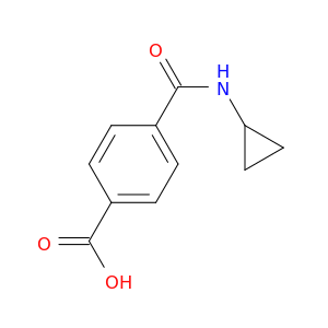 Benzoic acid, 4-[(cyclopropylamino)carbonyl]-