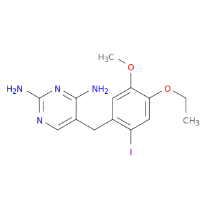 2,4-Pyrimidinediamine, 5-[(4-ethoxy-2-iodo-5-methoxyphenyl)methyl]-
