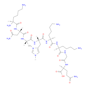 L-Glutamine, L-lysyl-L-asparaginyl-L-alanyl-L-histidyl-L-lysyl-L-lysylglycyl-