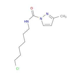 N-(6-chlorohexyl)-3-methyl-pyrazole-1-carboxamide