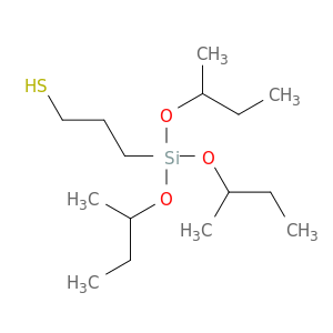 1-Propanethiol, 3-[tris(1-methylpropoxy)silyl]-