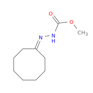 Hydrazinecarboxylic acid, cyclooctylidene-, methyl ester