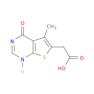 Thieno[2,3-d]pyrimidine-6-aceticacid, 1,4-dihydro-5-methyl-4-oxo-