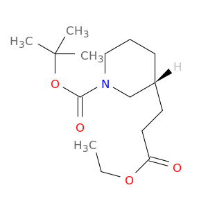 1-叔丁氧羰基-3-哌啶丙酸乙酯
