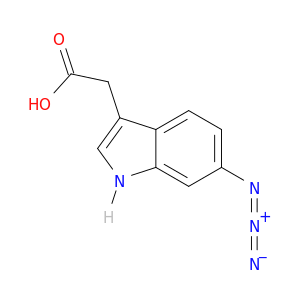 1H-Indole-3-acetic acid, 6-azido-
