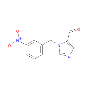 3-(3-NITRO-BENZYL)-3H-IMIDAZOLE-4-CARBALDEHYDE