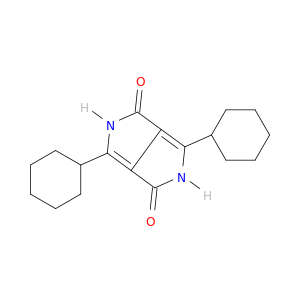 Pyrrolo[3,4-c]pyrrole-1,4-dione, 3,6-dicyclohexyl-2,5-dihydro-