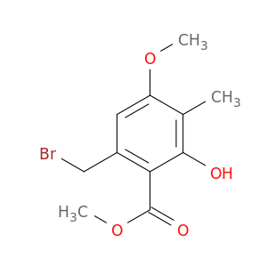 Methyl 6-(bromomethyl)-2-hydroxy-4-methoxy-3-methylbenzoate