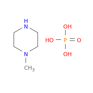 Piperazine, 1-methyl-, phosphate (1:1)
