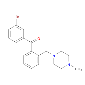 3'-BROMO-2-(4-METHYLPIPERAZIN-1-YLMETHYL)BENZOPHENONE