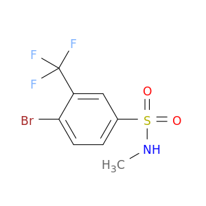4-Bromo-N-methyl-3-(trifluoromethyl)benzenesulfonamide