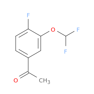 1-(3-(Difluoromethoxy)-4-fluorophenyl)ethanone