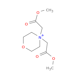 Morpholinium, 4,4-bis(2-methoxy-2-oxoethyl)-