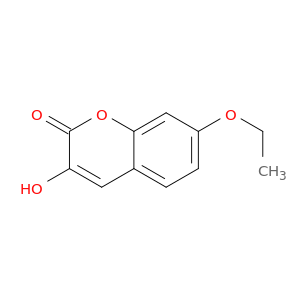 2H-1-Benzopyran-2-one, 7-ethoxy-3-hydroxy-