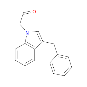 1H-Indole-1-acetaldehyde, 3-(phenylmethyl)-