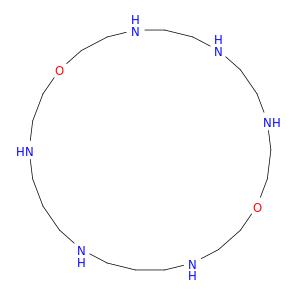 1,13-Dioxa-4,7,10,16,20,24-hexaazacyclohexacosane