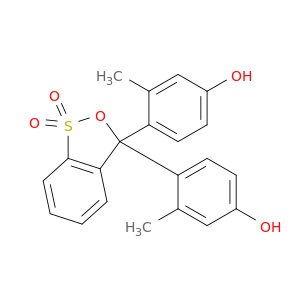 3,3-双(4-羟基-2-甲基苯基)-3H-苯并[c][1,2]氧硫杂环戊烷 1,1-二氧化物