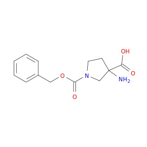 3-Amino-1-((benzyloxy)carbonyl)pyrrolidine-3-carboxylic acid