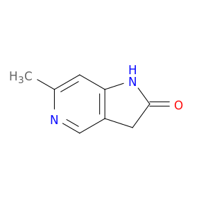 1,3-二氢-6-甲基-2H-Pyrrolo[3,2-C]吡啶-2-一