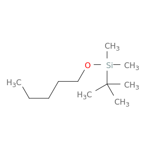 Silane, (1,1-dimethylethyl)dimethyl(pentyloxy)-