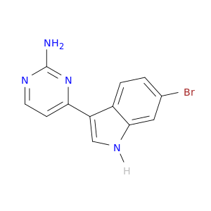 4-(6-溴-1H-Indol-3-Y1)-2-嘧啶胺