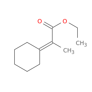 Propanoic acid, 2-cyclohexylidene-, ethyl ester