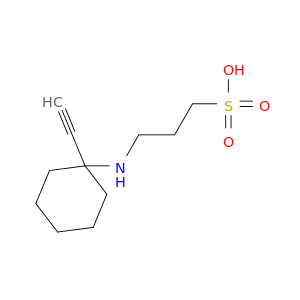 1-Propanesulfonic acid, 3-[(1-ethynylcyclohexyl)amino]-