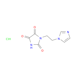 1-[2-(1H-imidazol-1-yl)ethyl]imidazolidine-2,4,5-trione hydrochloride