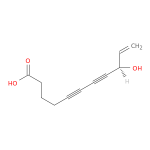 10-Undecene-5,7-diynoicacid, 9-hydroxy-, (9R)-
