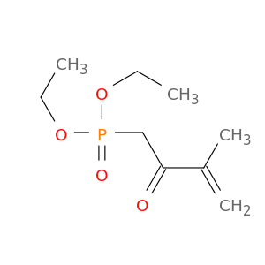 Phosphonic acid, (3-methyl-2-oxo-3-butenyl)-, diethyl ester