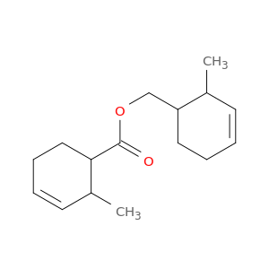 (2-methylcyclohex-3-en-1-yl)methyl 2-methylcyclohex-3-ene-1-carboxylate