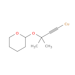 Copper, [3-methyl-3-[(tetrahydro-2H-pyran-2-yl)oxy]-1-butynyl]-
