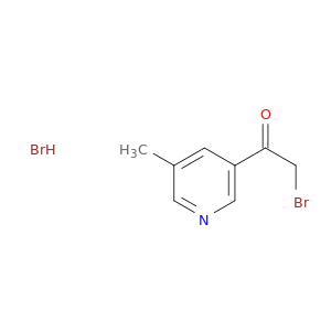 2-Bromo-1-(5-methylpyridin-3-yl)ethan-1-one hydrobromide