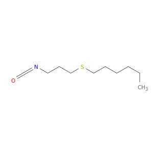 Hexane, 1-[(3-isocyanatopropyl)thio]-