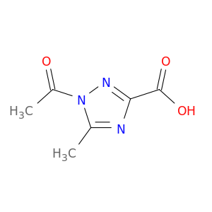 1H-1,2,4-Triazole-3-carboxylicacid, 1-acetyl-5-methyl-
