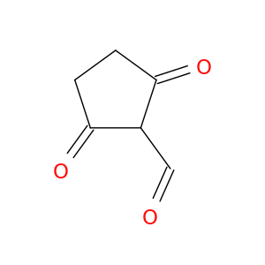 Cyclopentanecarboxaldehyde, 2,5-dioxo-